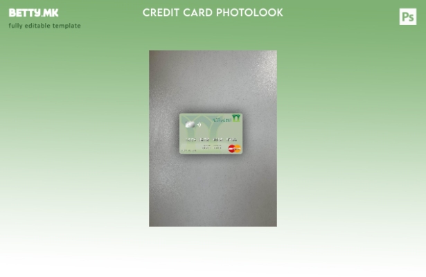 модерен стил Саудиска Арабија Шаблон на предниот шаблон за мастер картички со фо